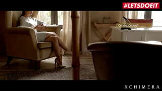 XCHIMERA - Lauren Crist - Seksi češki Teen Pokušava Grubi Seks Sa Zreo Iskusnog Čovjeka