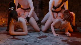 8-18 | Daily SFM &amp;amp; Blender 3D Порно Үлкен Ыстық Сиськи